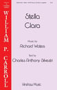 Stella Clara SATB choral sheet music cover